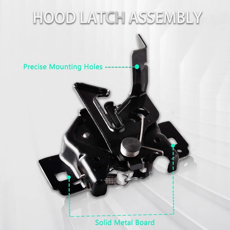 Predep Hood Latch Compatible for Ford Explorer 2011-2019 Replacement Hood Lock BB5Z16700A BB5Z-16700-A - Image 4